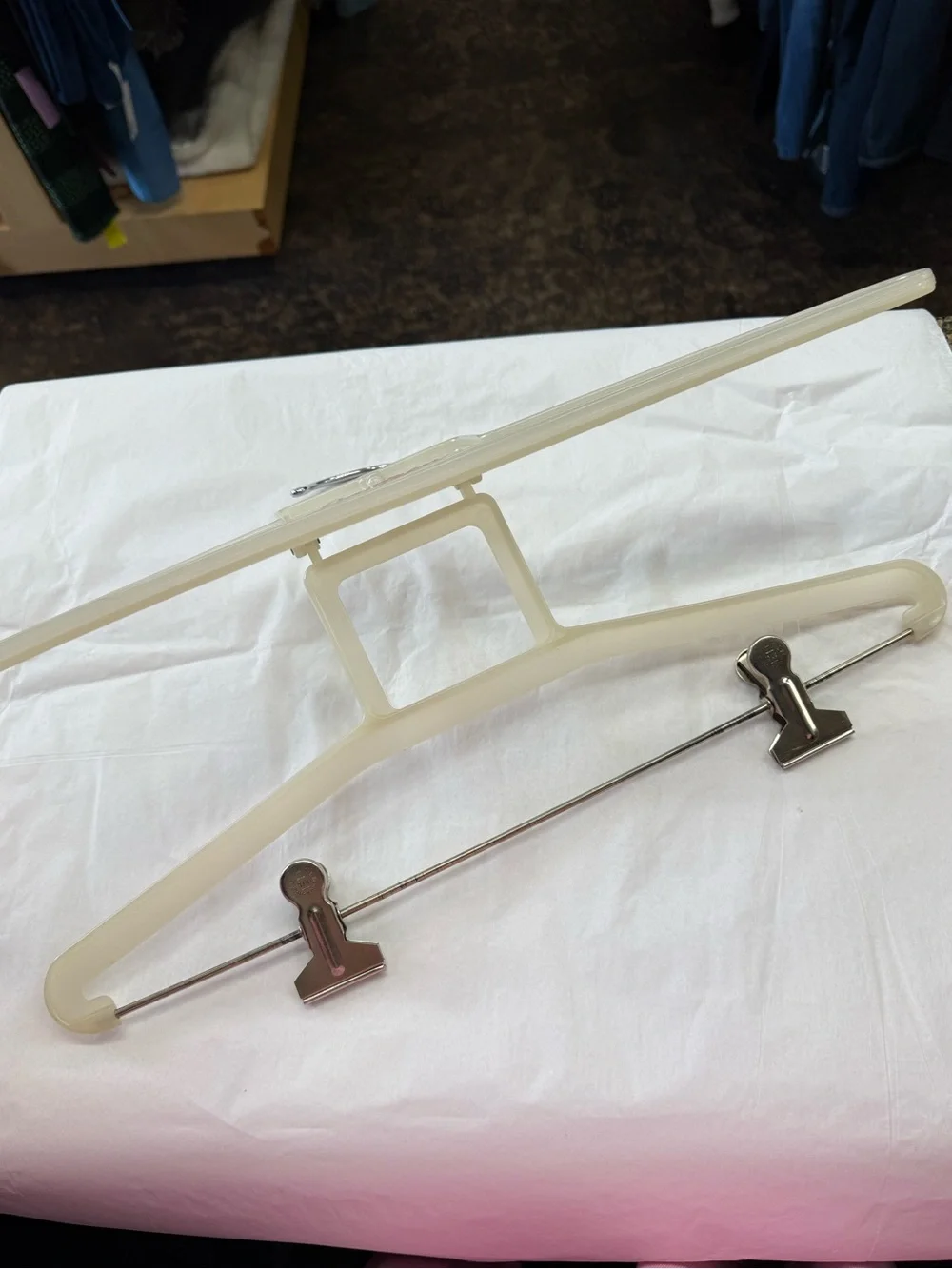 Vintage Jantzen Swimwear Advertising Store Display Hanger Diving Girl Logo